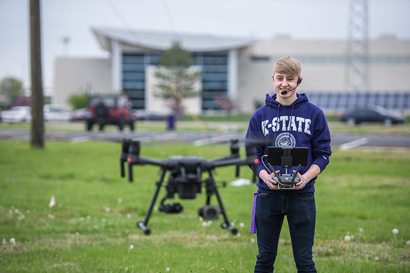 K-State Polytechnic Joins FAA's Collegiate Unmanned Aircraft Systems Training Initiative